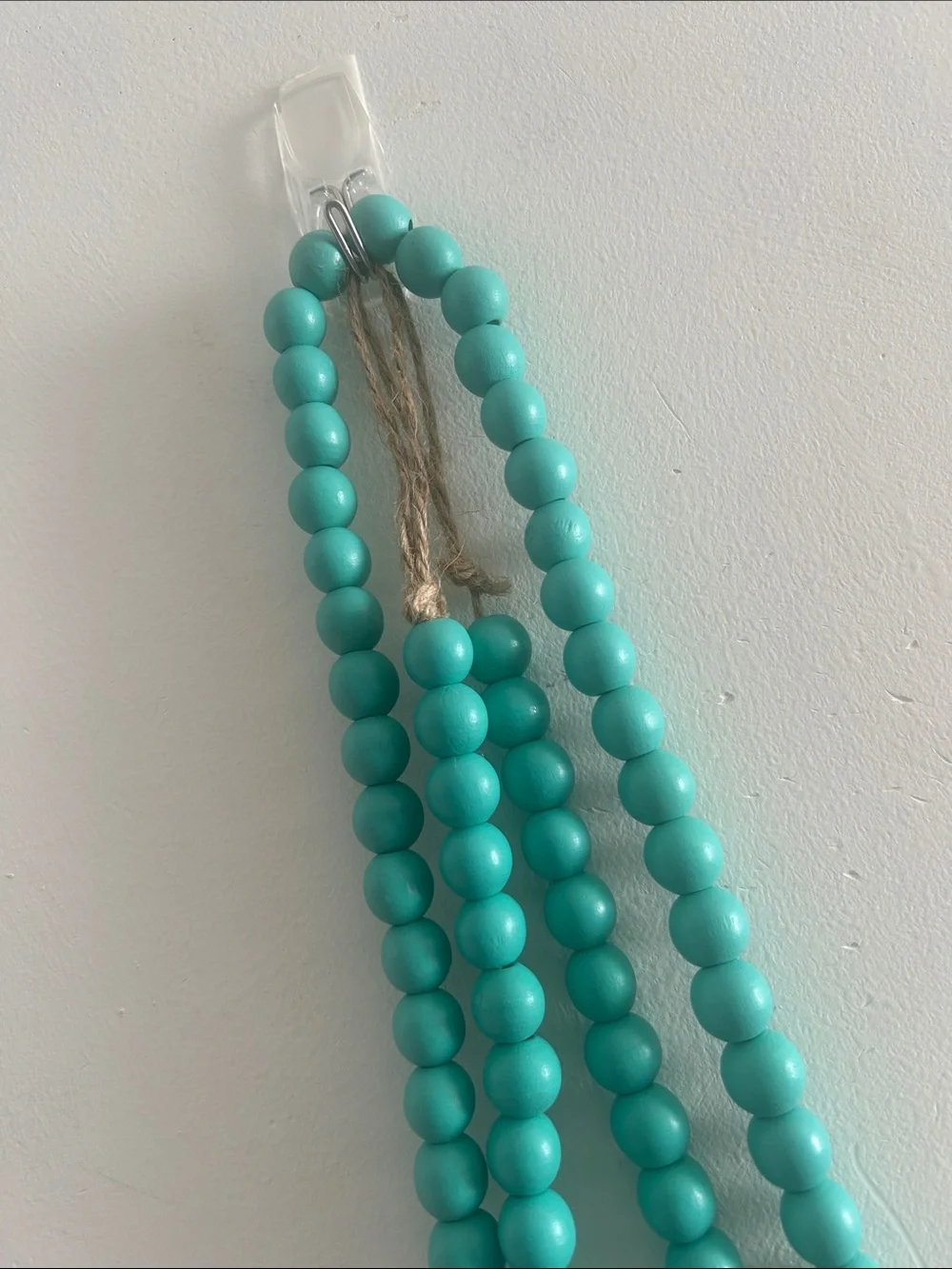 Turquoise Beaded 64 Inch Decorative Strand - Coastal Home Accent